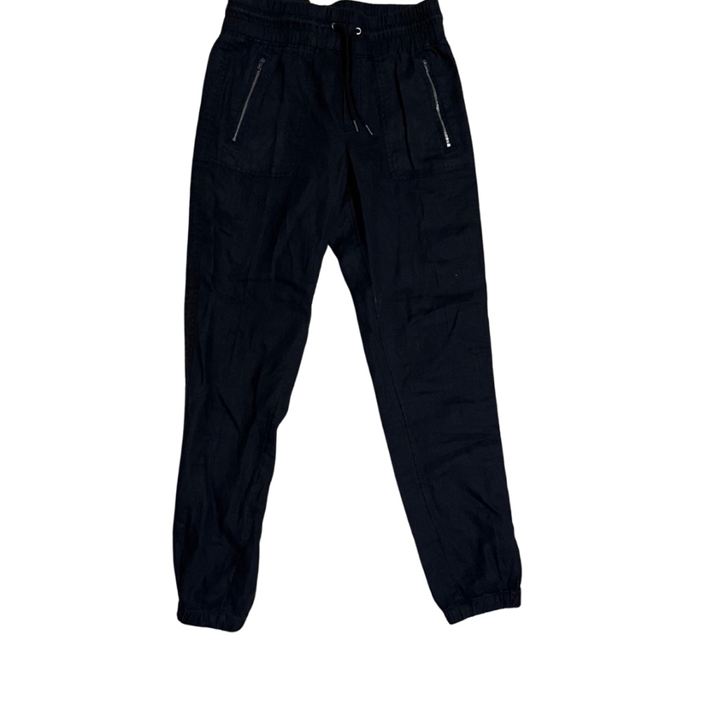 Athleta Cabo linen Joggers charcoal
